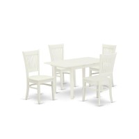 Dining Table- Dining Chairs, Nova5-Lwh-W