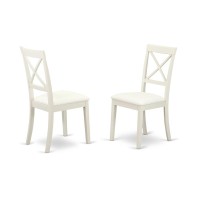 Dining Room Set Linen White, Ndbo5-Lwh-Lc