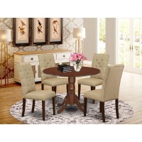 Dining Room Set Mahogany, Dlel5-Mah-16