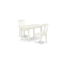 Dining Table- Dining Chairs, Noke3-Lwh-W