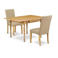 Dining Room Set Oak, Mzdr3-Oak-16