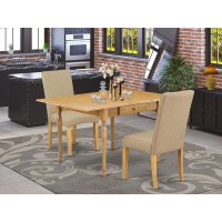 Dining Room Set Oak, Mzdr3-Oak-16