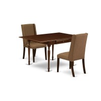 Dining Room Set Mahogany, Mzfl3-Mah-18