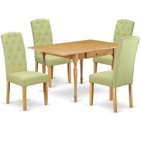 Dining Room Set Oak, Mzce5-Oak-07