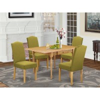 Dining Room Set Oak, Mzen5-Oak-08