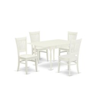 Dining Table- Dining Chairs, Mzva5-Lwh-W