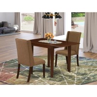 Dining Room Set Mahogany, Ndfl3-Mah-18