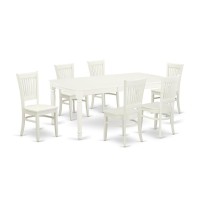 Dining Table- Dining Chairs, Dova7-Lwh-W