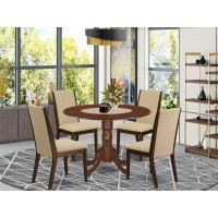 Dining Room Set Mahogany, Dlla5-Mah-04