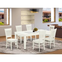 Dining Table- Table Leg Dining Chairs, Lgva7-Lwh-W