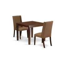 Dining Room Set Mahogany, Oxfl3-Mah-18