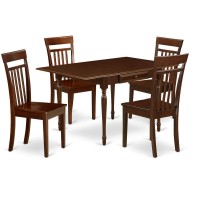 Dining Room Set Mahogany, Mzca5-Mah-W