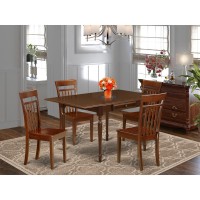 Dining Room Set Mahogany, Mzca5-Mah-W