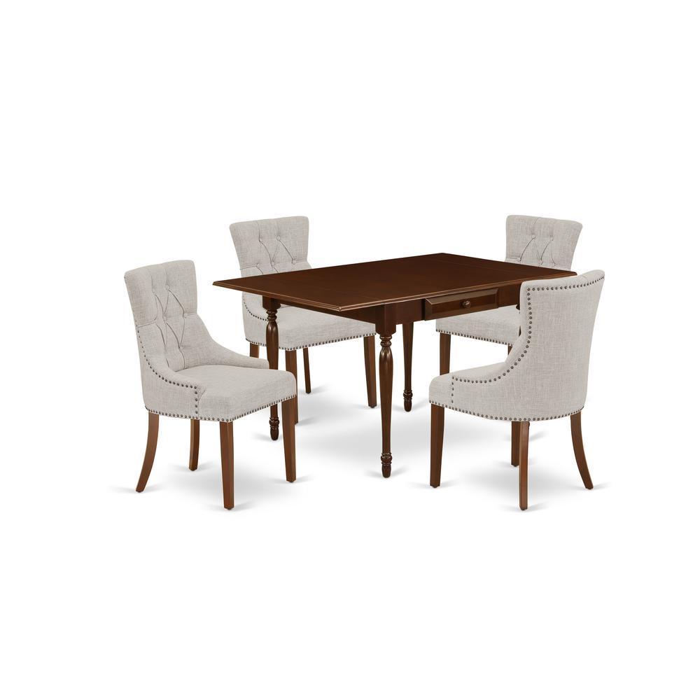 Dining Room Set Mahogany, Mzfr5-Mah-05