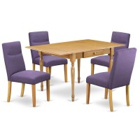 Dining Room Set Oak, Mzbe5-Oak-10