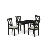 Dining Table- Dining Chairs, Nocl5-Blk-C