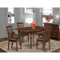 Dining Room Set Mahogany, Mzca5-Mah-Lc