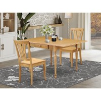 Dining Room Set Oak, Mzav3-Oak-W