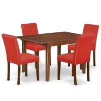 Dining Room Set Mahogany, Mlab5-Mah-72