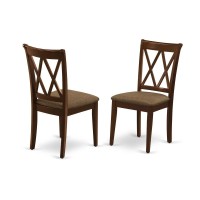 Dining Room Set Mahogany, Ndcl5-Mah-C