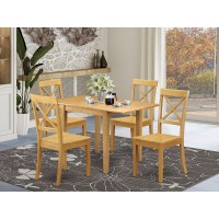 Dining Room Set Oak, Ndbo5-Oak-W