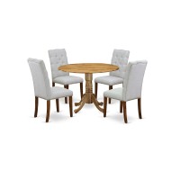 Dining Room Set Natural, Dlel5-Ana-05