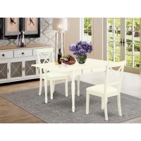 Dining Room Set Linen White, Mzbo3-Lwh-Lc