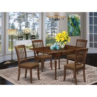 Dining Room Set Mahogany, Mzda5-Mah-C