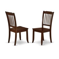 Dining Room Set Mahogany, Mzda5-Mah-W