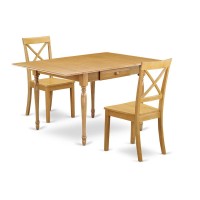 Dining Room Set Oak, Mzbo3-Oak-W