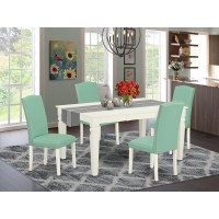 Dining Room Set Linen White, Ween5-Lwh-57
