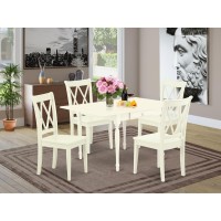 Dining Room Set Linen White, Mzcl5-Lwh-W