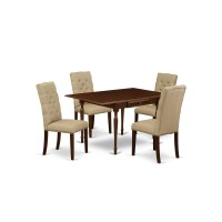 Dining Room Set Mahogany, Mzel5-Mah-16