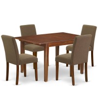 Dining Room Set Mahogany, Mlab5-Mah-18