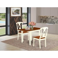 Dining Room Set Buttermilk & Cherry, Ndke3-Whi-W