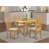 Dining Room Set Oak, Ndan5-Oak-C