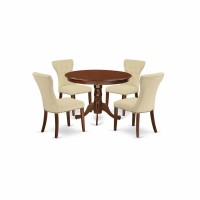 Dining Room Set Mahogany, Hlga5-Mah-32