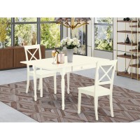 Dining Room Set Linen White, Mzbo3-Lwh-W