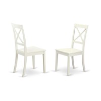 Dining Room Set Linen White, Mzbo5-Lwh-W