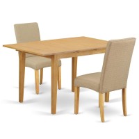 Dining Room Set Oak, Nodr3-Oak-16