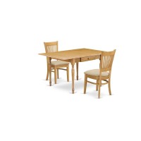 Dining Room Set Oak, Mzva3-Oak-C