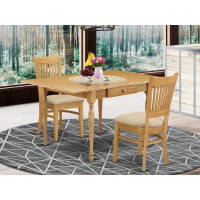 Dining Room Set Oak, Mzva3-Oak-C