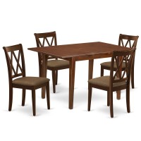 Dining Room Set Mahogany, Pscl5-Mah-C