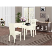 Dining Room Set Linen White, Mzip3-Lwh-C