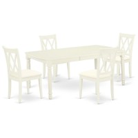 Dining Room Set Linen White, Docl5-Lwh-C