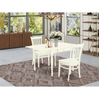 Dining Room Set Linen White, Mzgr3-Lwh-W