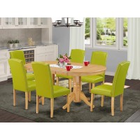 Dining Room Set Oak, Vaen7-Oak-51