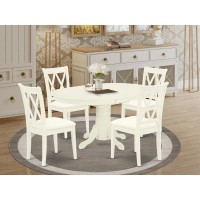 Dining Room Set Linen White, Avcl5-Lwh-C