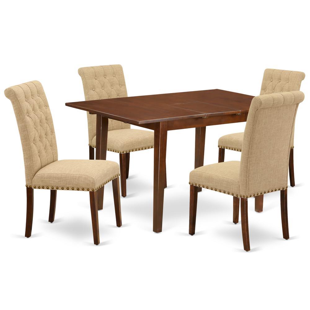 Dining Room Set Mahogany, Psbr5-Mah-04