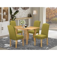 Dining Room Set Oak, Nden5-Oak-08